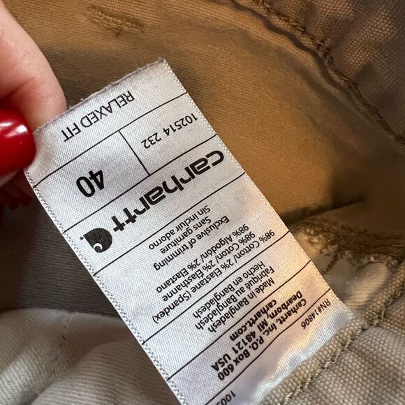 Carhartt shorts men’s size 40 - Picture 5 of 5